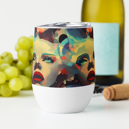 Wine Tumbler - Astral Reflections