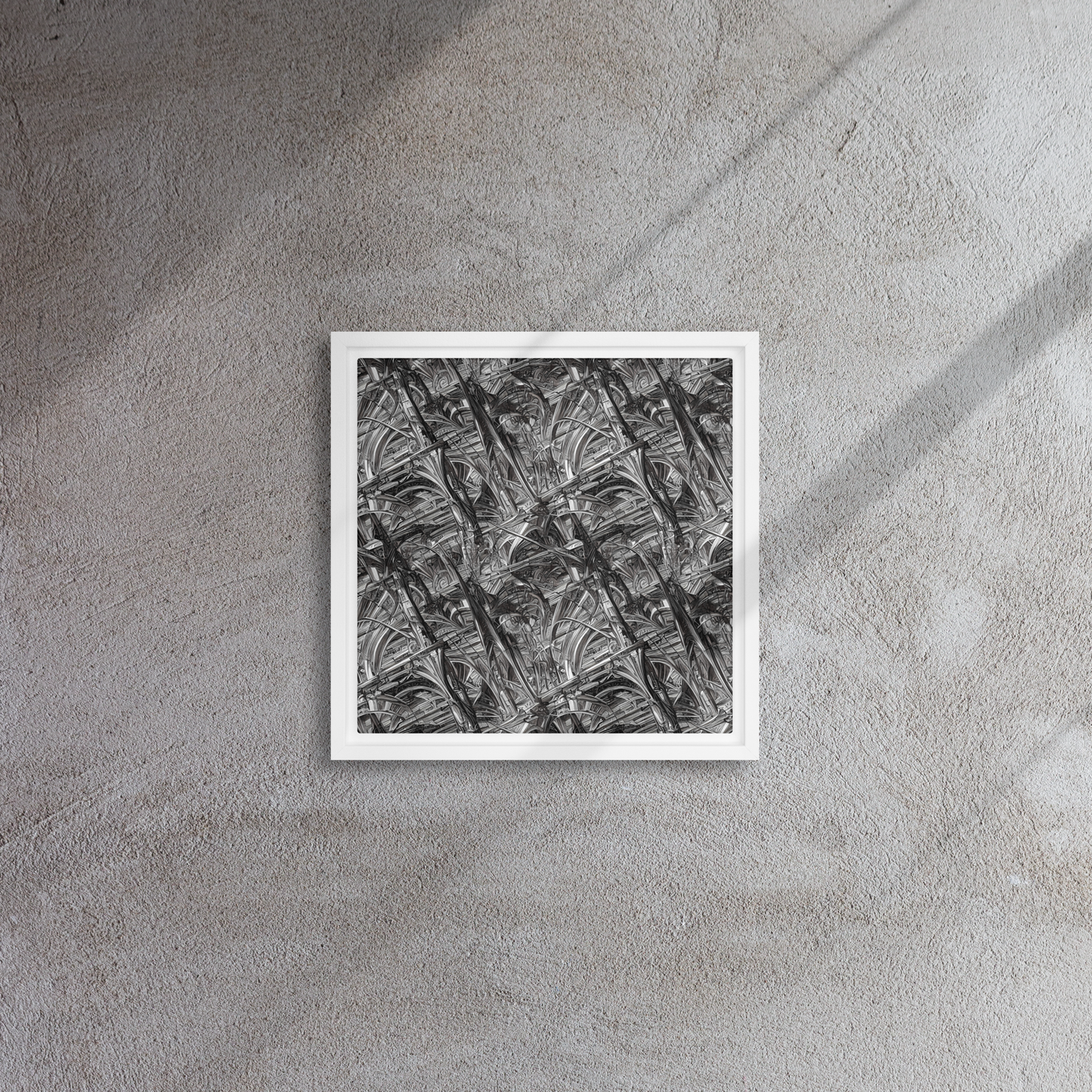 Framed Canvas - Gothic Whirlwind