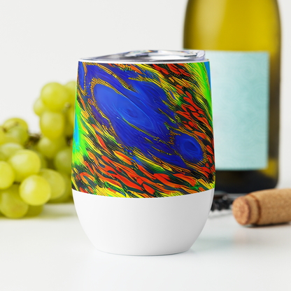 Wine Tumbler - Hodgkin's Blaze