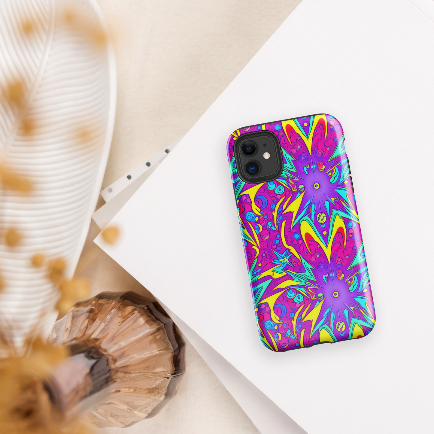 Tough Case for iPhone® - Nebula Radiance