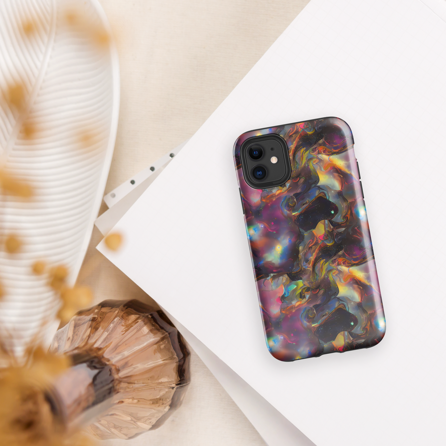 Tough Case for iPhone® - Cosmic Fusion