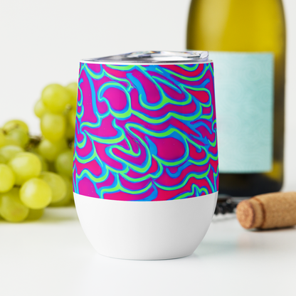 Wine Tumbler - Aquatic Ember
