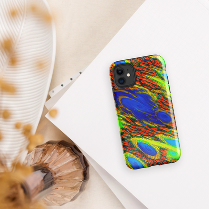 Tough Case for iPhone® - Hodgkin's Blaze