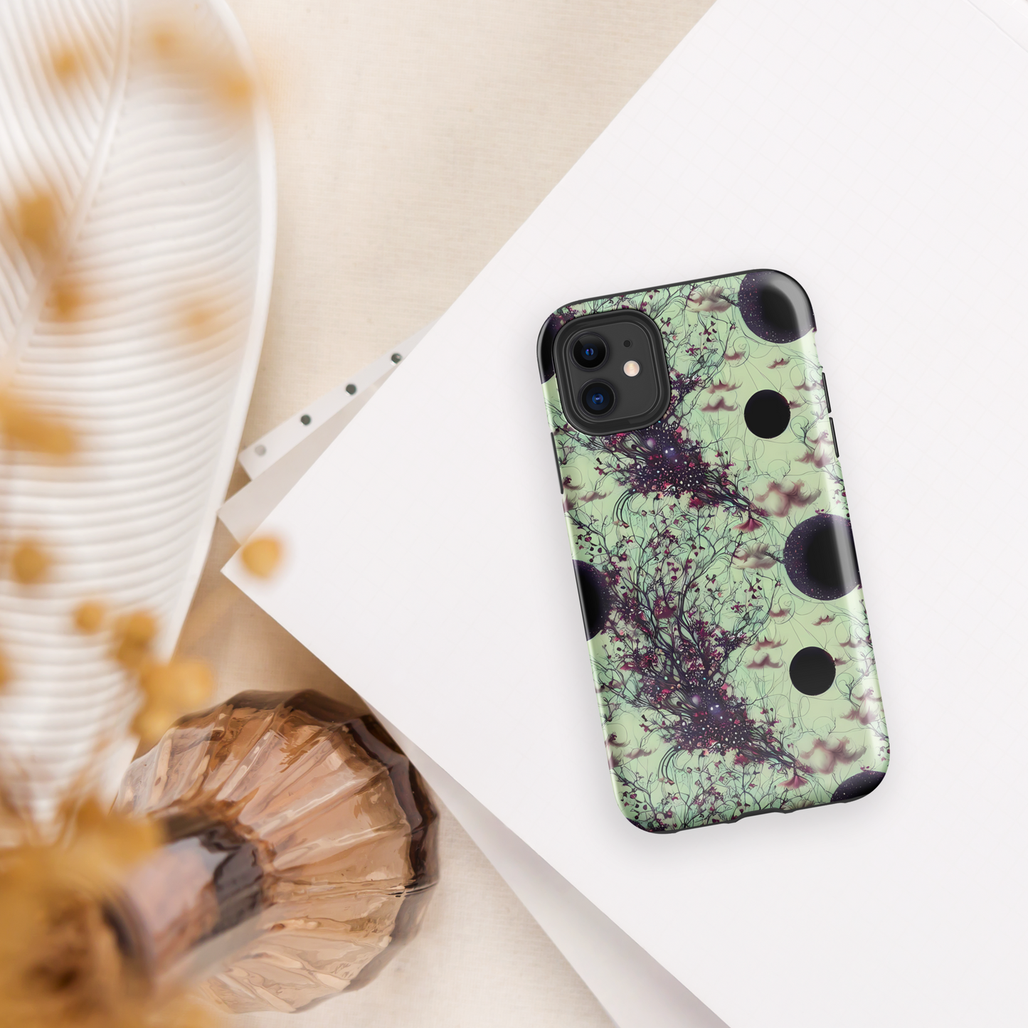 Tough Case for iPhone® - Celestial Bloom