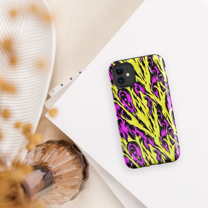 Tough Case for iPhone® - Neon Savanna