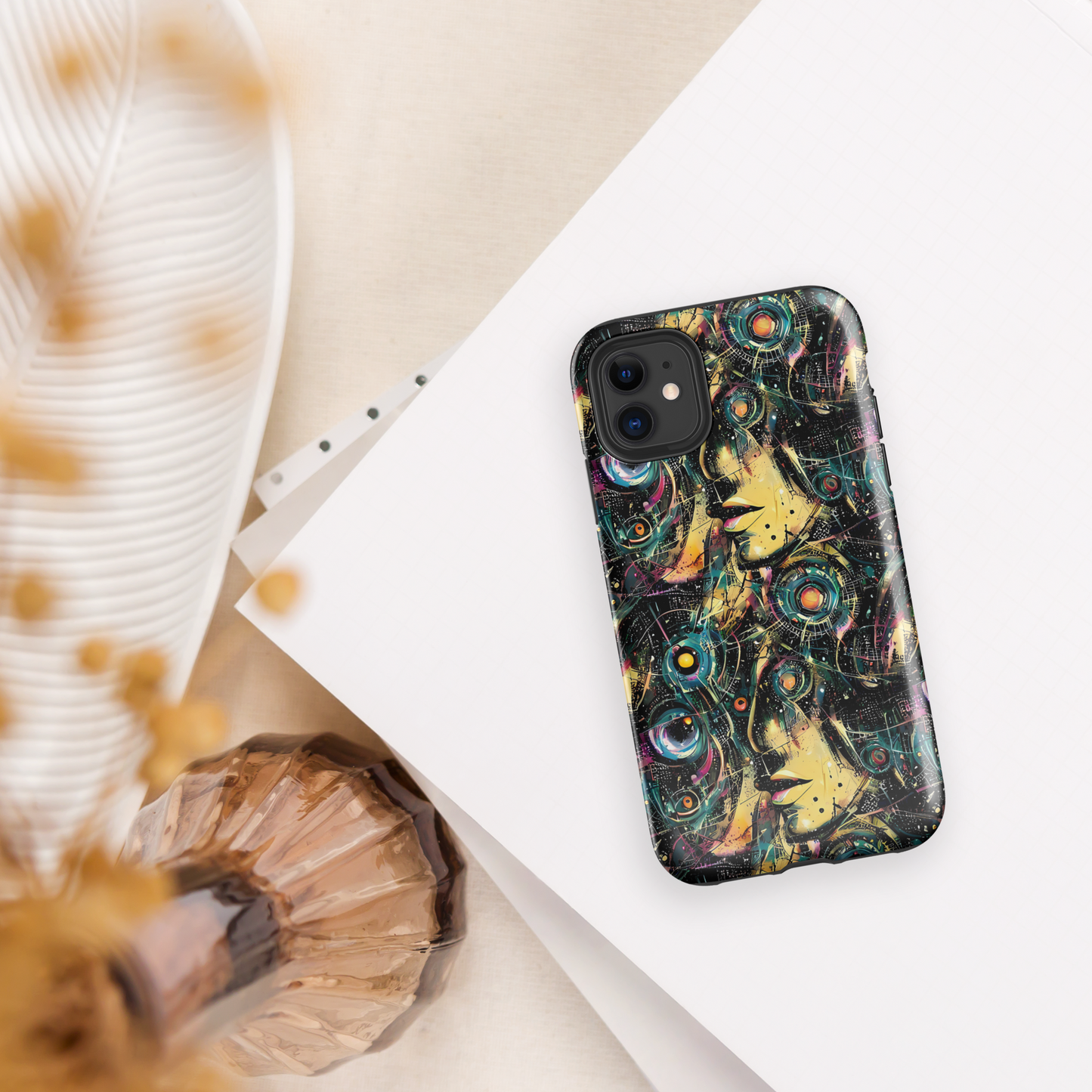 Tough Case for iPhone® - Celestial Echoes