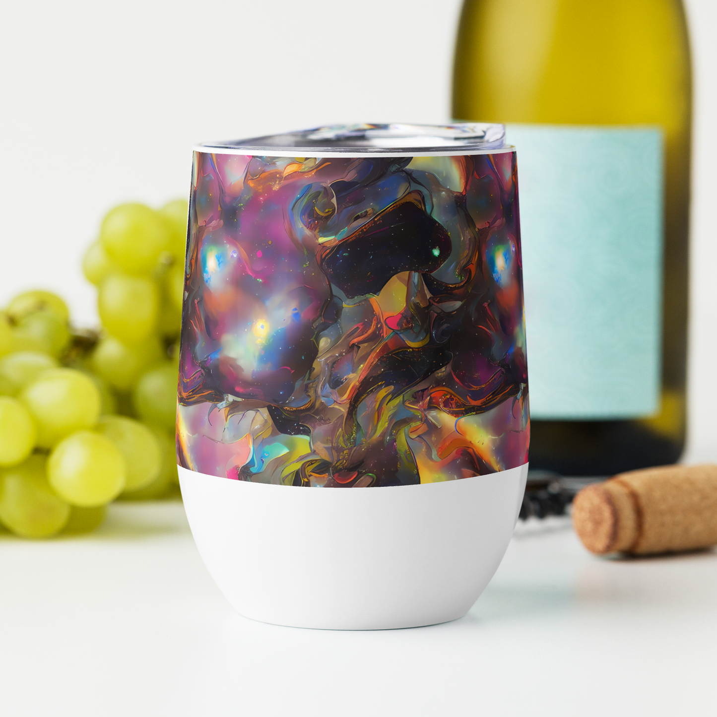 Wine Tumbler - Cosmic Fusion