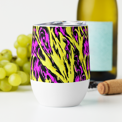 Wine Tumbler - Neon Savanna