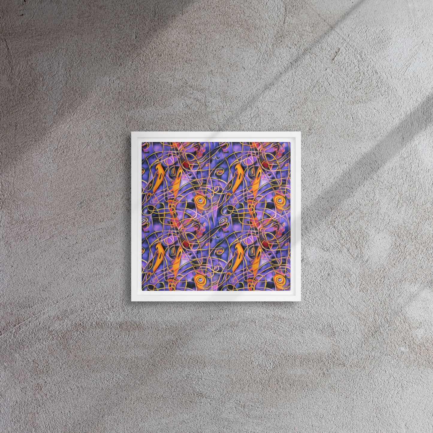 Framed Canvas - Bailly's Twist