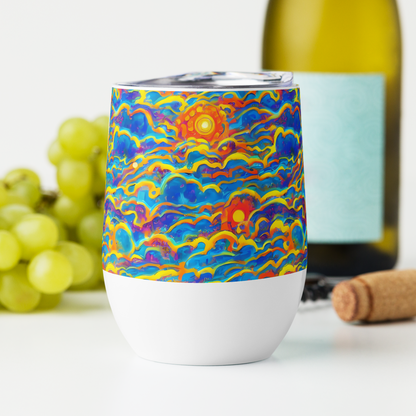 Wine Tumbler - Chroma Ripple