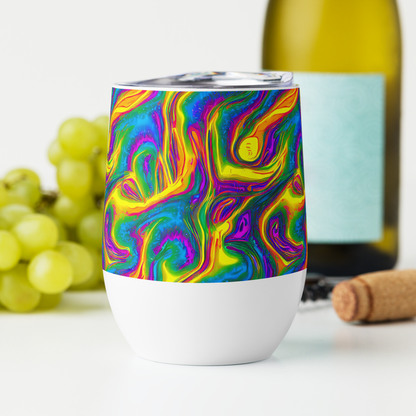 Wine Tumbler - Electric Aurora