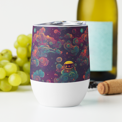 Wine Tumbler - Nebula Dreamscape