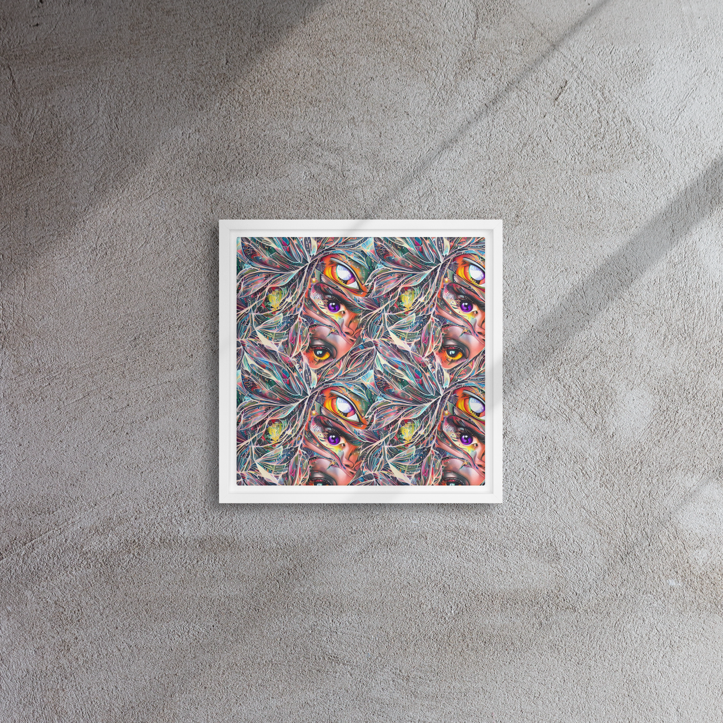 Framed Canvas - Prismatic Reverie