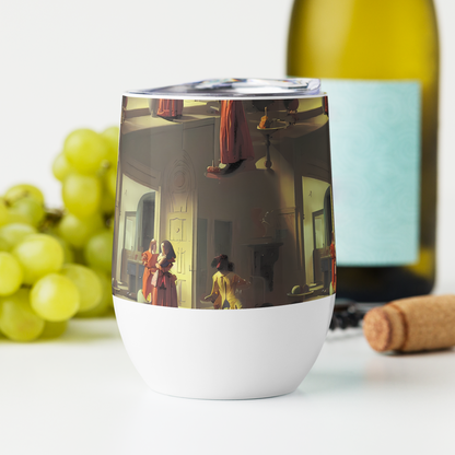 Wine Tumbler - Surreal Shadows