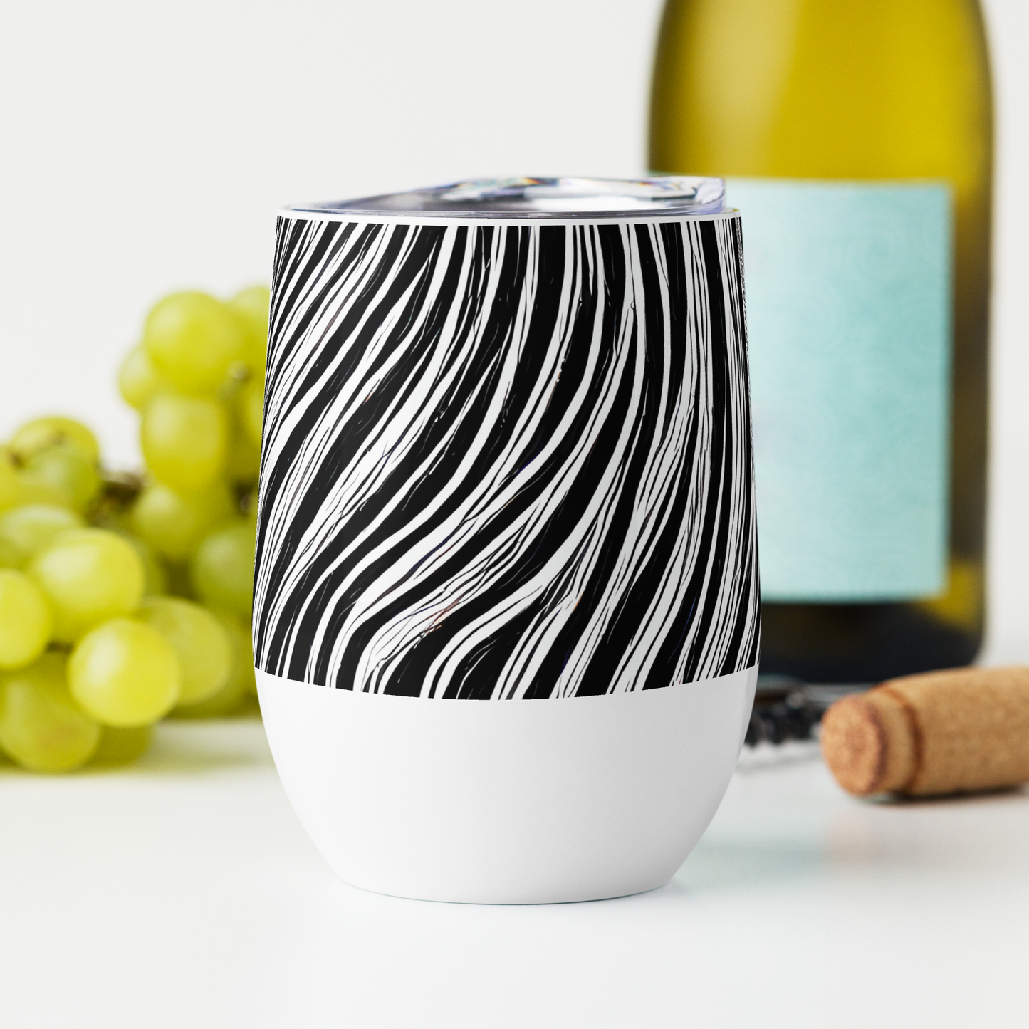 Wine Tumbler - Weston Waves