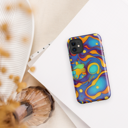 Tough Case for iPhone® - Pelton Swirl