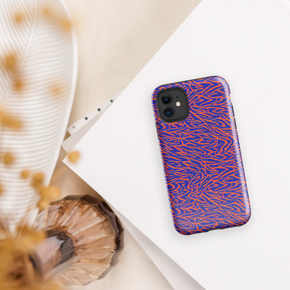 Tough Case for iPhone® - Sapphire Swirl