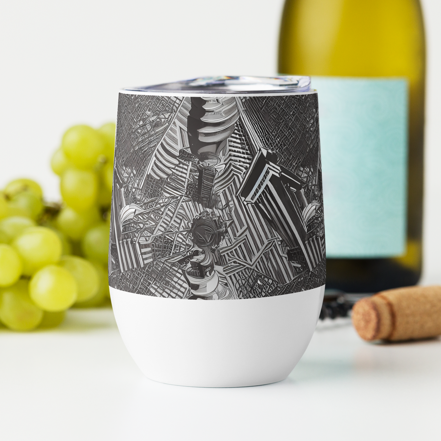 Wine Tumbler - Piranesi's Web