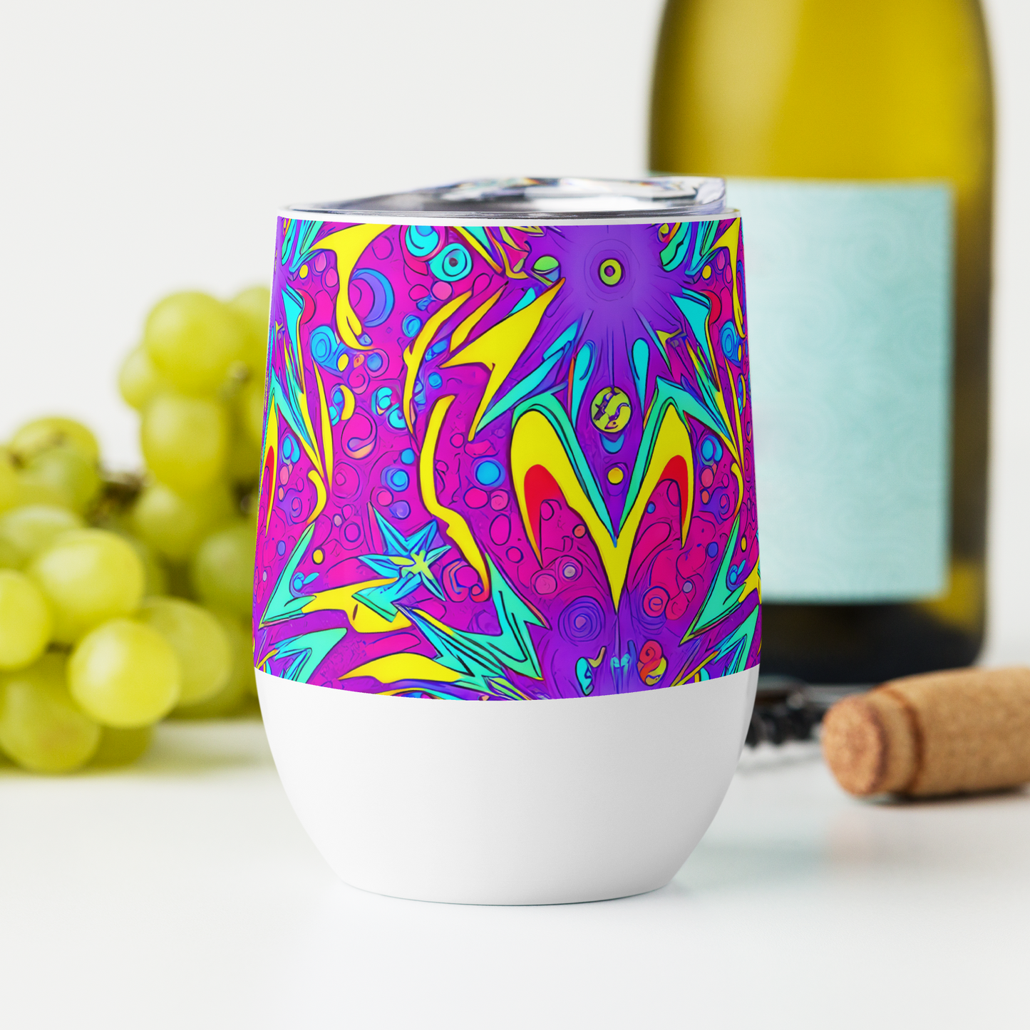 Wine Tumbler - Nebula Radiance