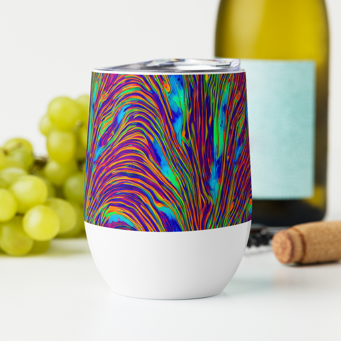 Wine Tumbler - Lux Waves