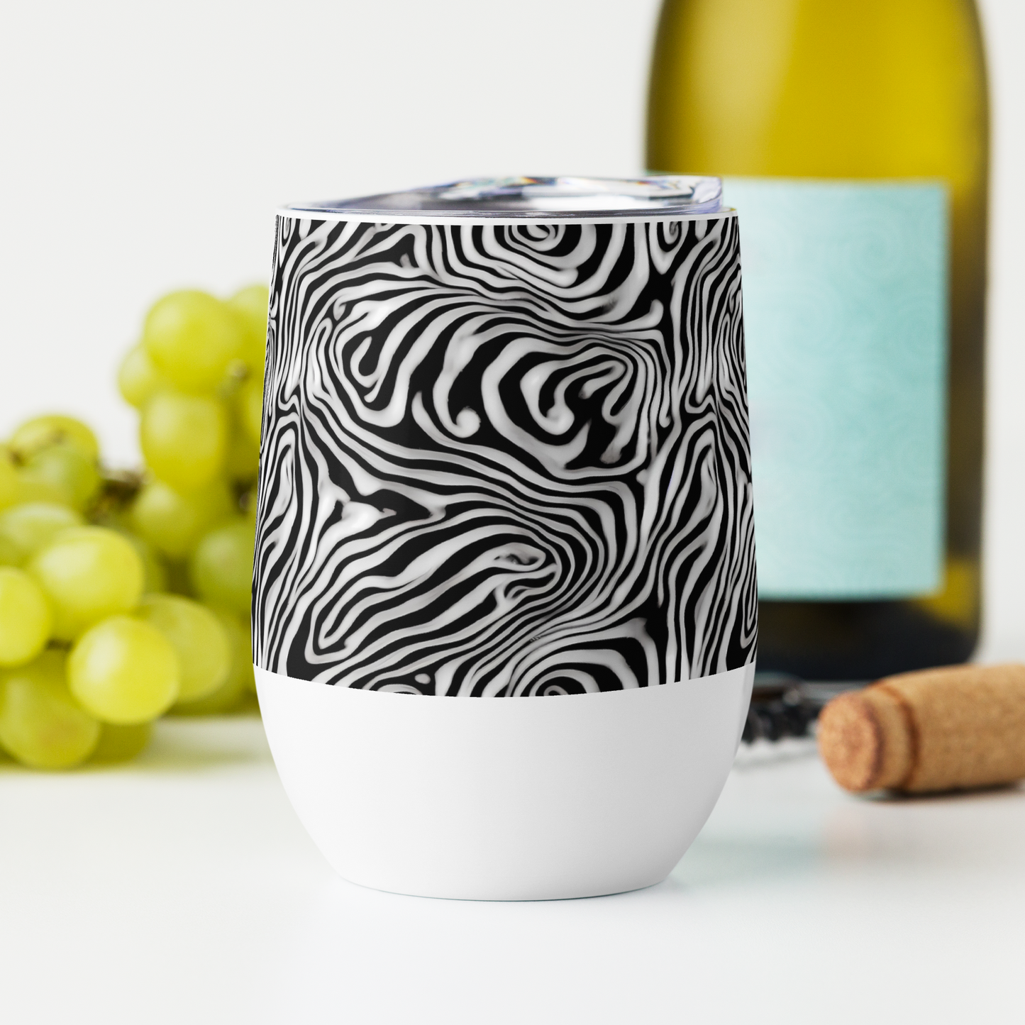 Wine Tumbler - Warped Cosmos