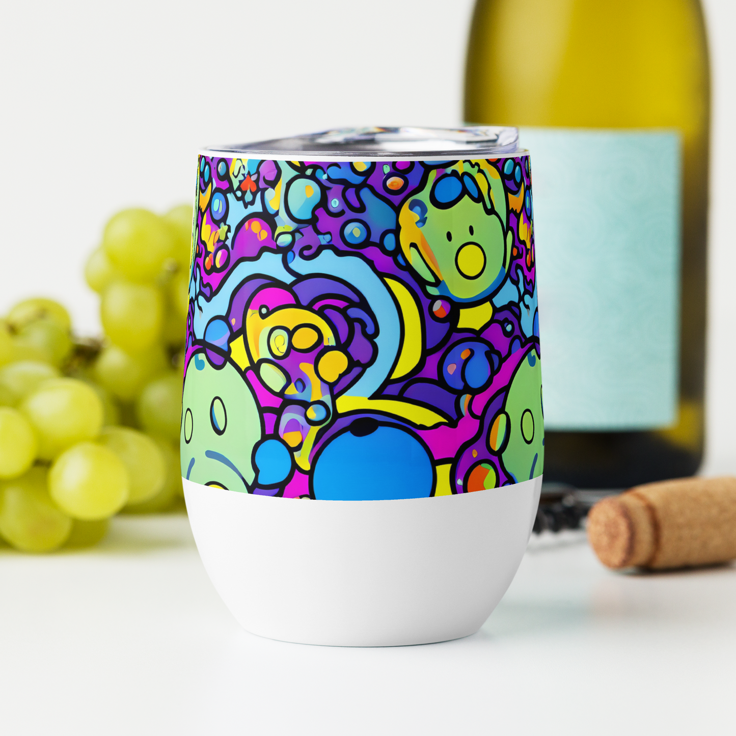 Wine Tumbler - Enchanted Orbs