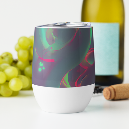 Wine Tumbler - Neon Whisper