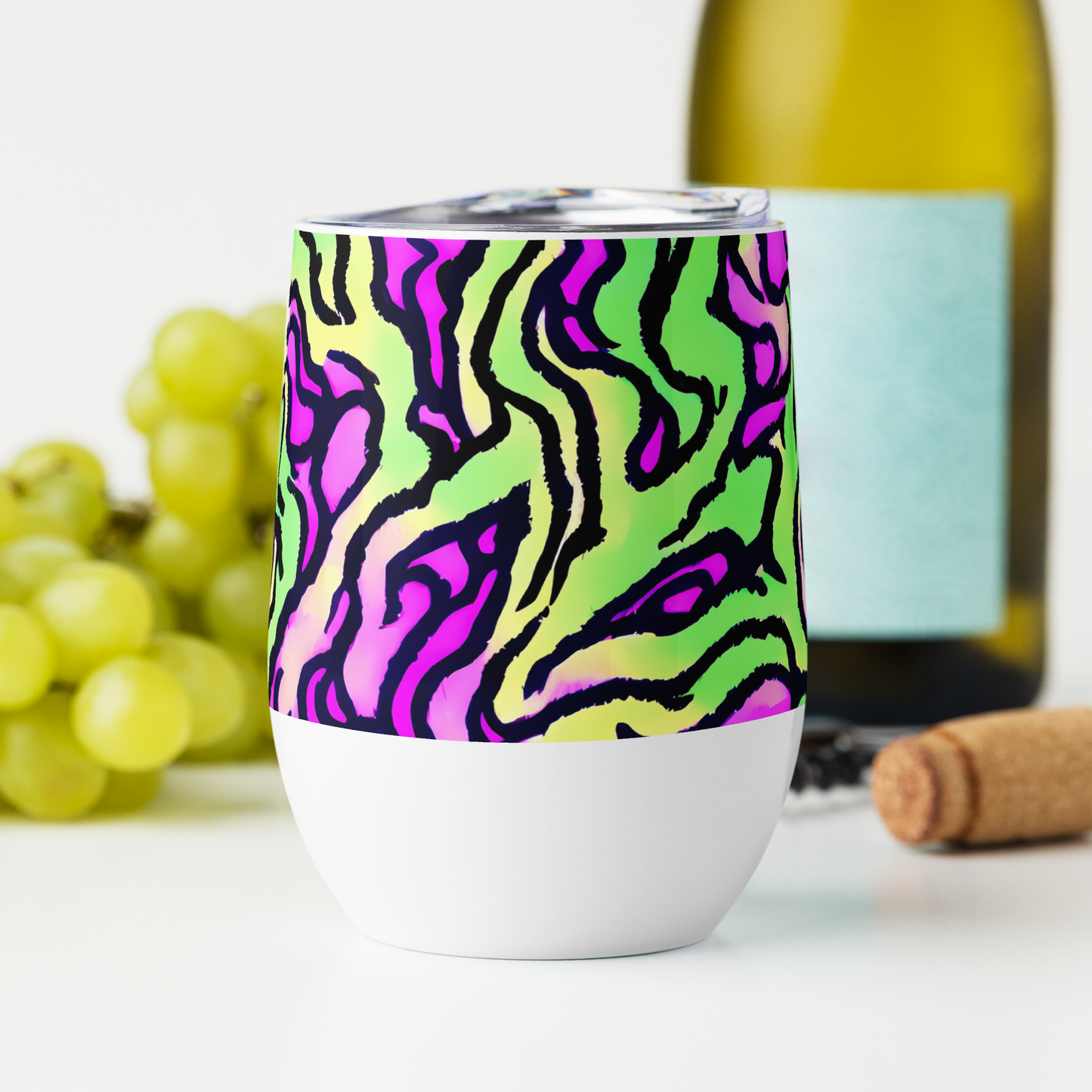 Wine Tumbler - Mintchine Maze