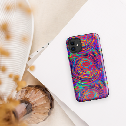 Tough Case for iPhone® - Quantum Spiral
