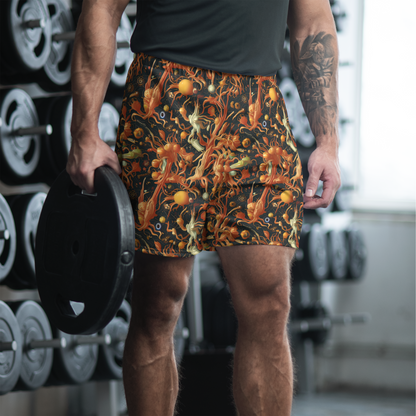 Men's Athletic Shorts - Bosschaert's Nebula