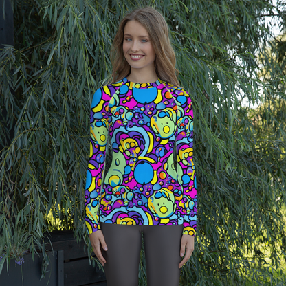 Women's Rash Guard - Enchanted Orbs