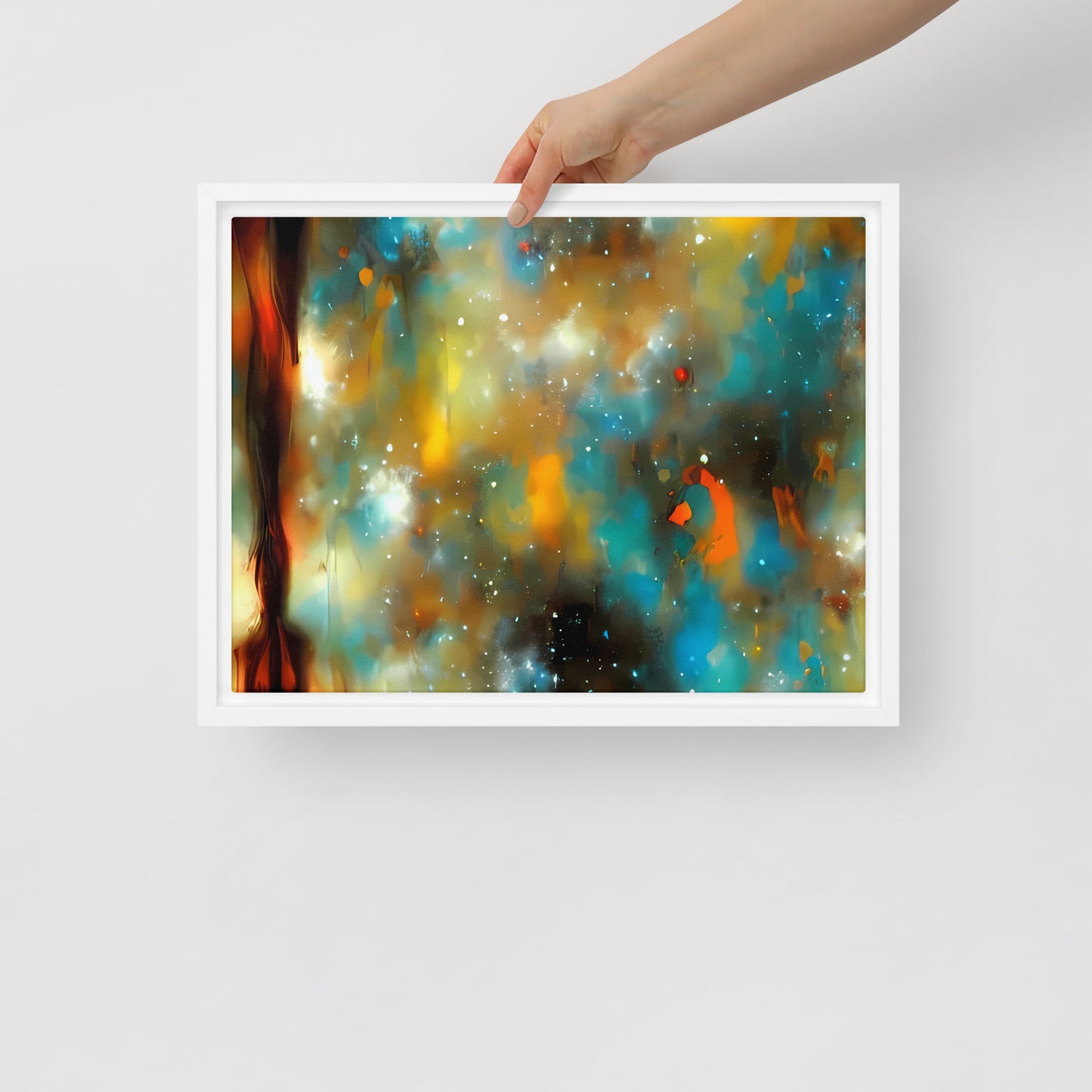 Framed Canvas - Abstract Tapestries