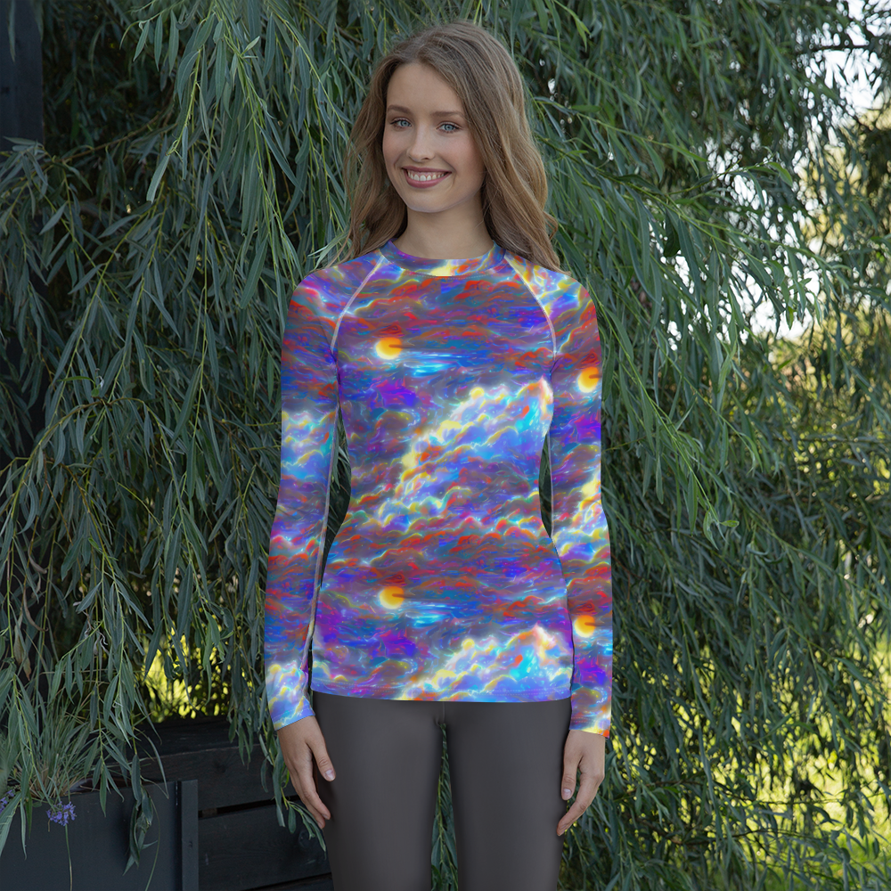 Women's Rash Guard - Orion Ripple