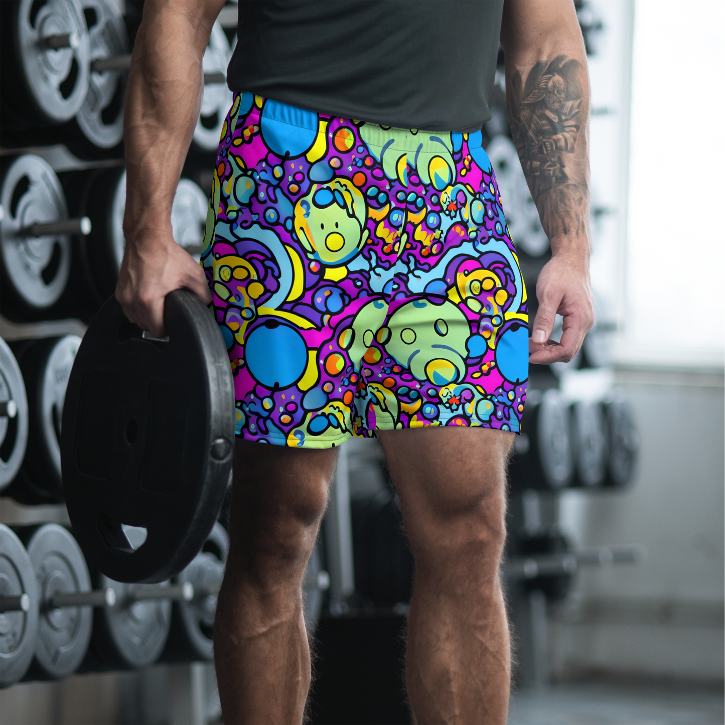 Men's Athletic Shorts - Enchanted Orbs