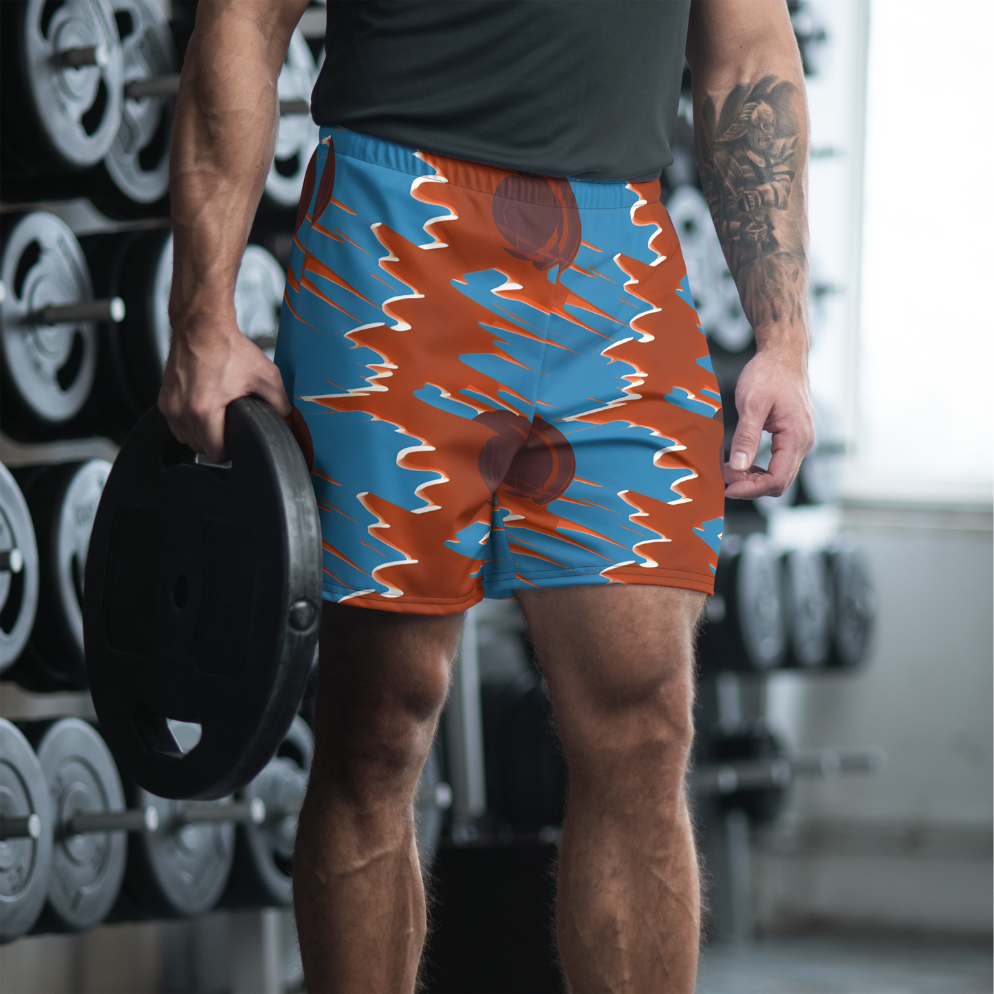 Men's Athletic Shorts - Desert Vortex