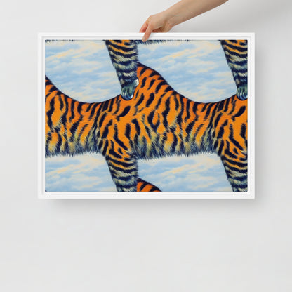 Framed Canvas (in) - Tiger's Dream