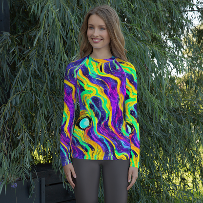 Women's Rash Guard - Jackson Swirl