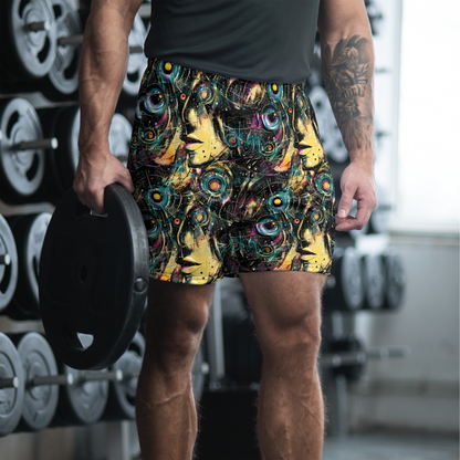 Men's Athletic Shorts - Celestial Echoes