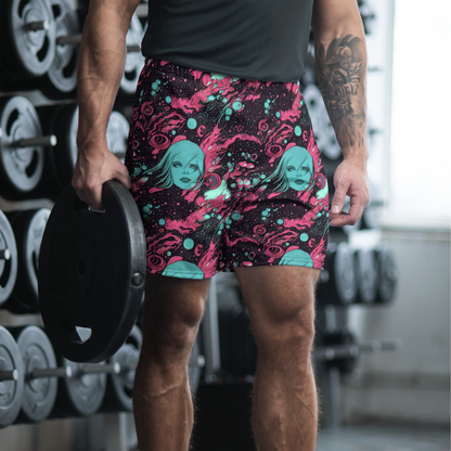 Men's Athletic Shorts - Spectral Dreamer