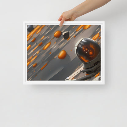 Framed Canvas - Cosmonaut Dreams