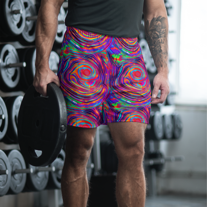 Men's Athletic Shorts - Quantum Spiral