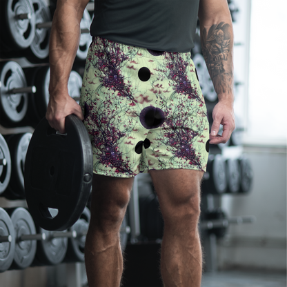 Men's Athletic Shorts - Celestial Bloom