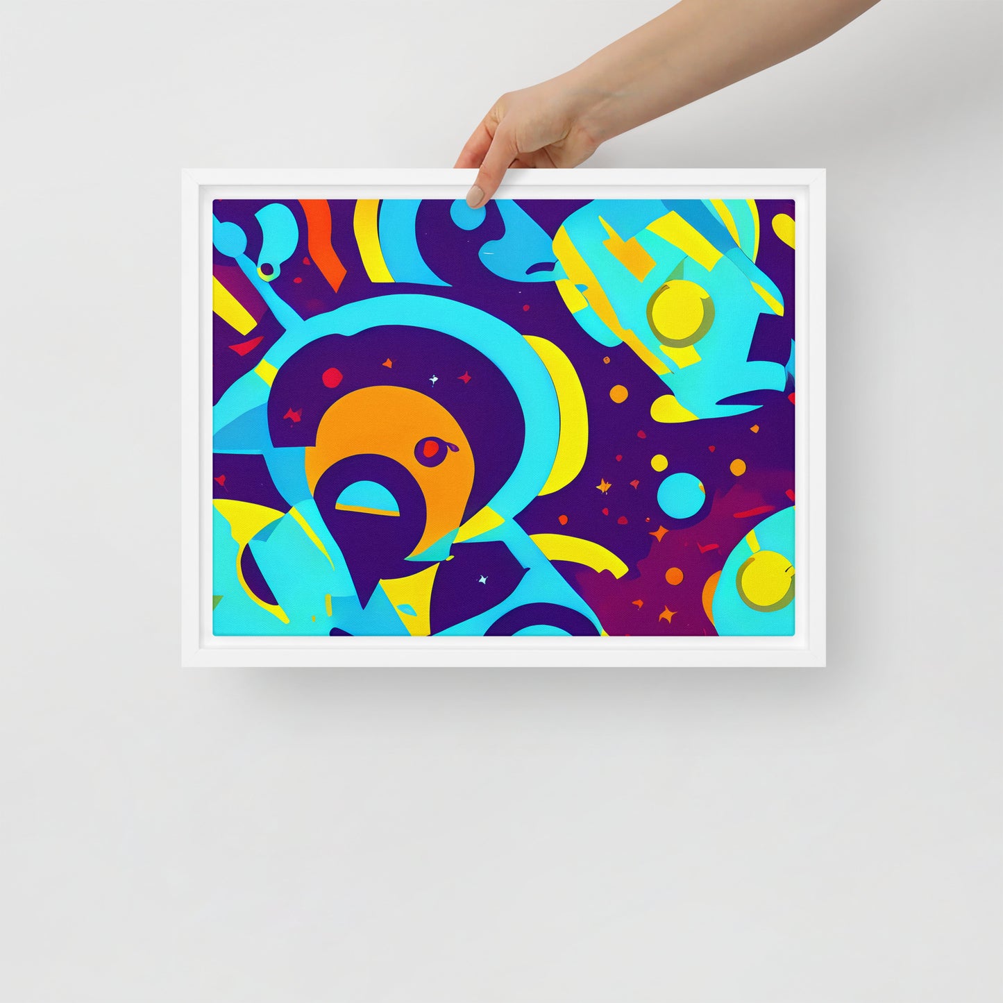 Framed Canvas - Gerace Geometry