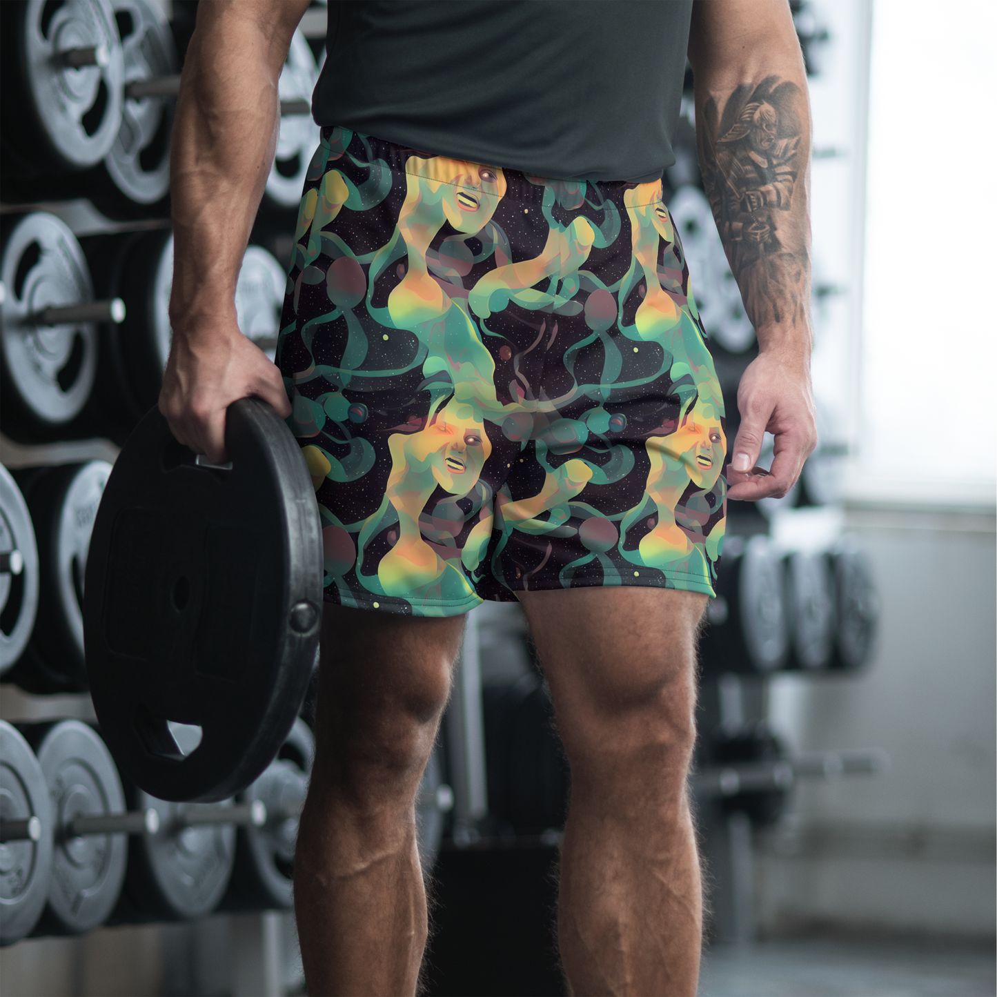 Men's Athletic Shorts - Astral Rhythms