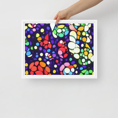 Framed Canvas - Bubble Fantasia