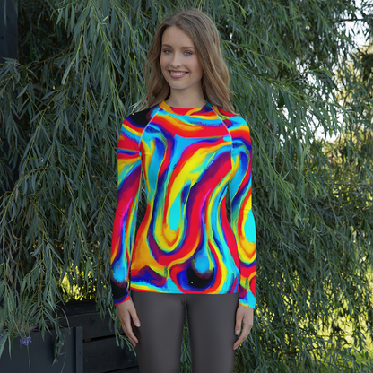 Women's Rash Guard - Stael Swirls