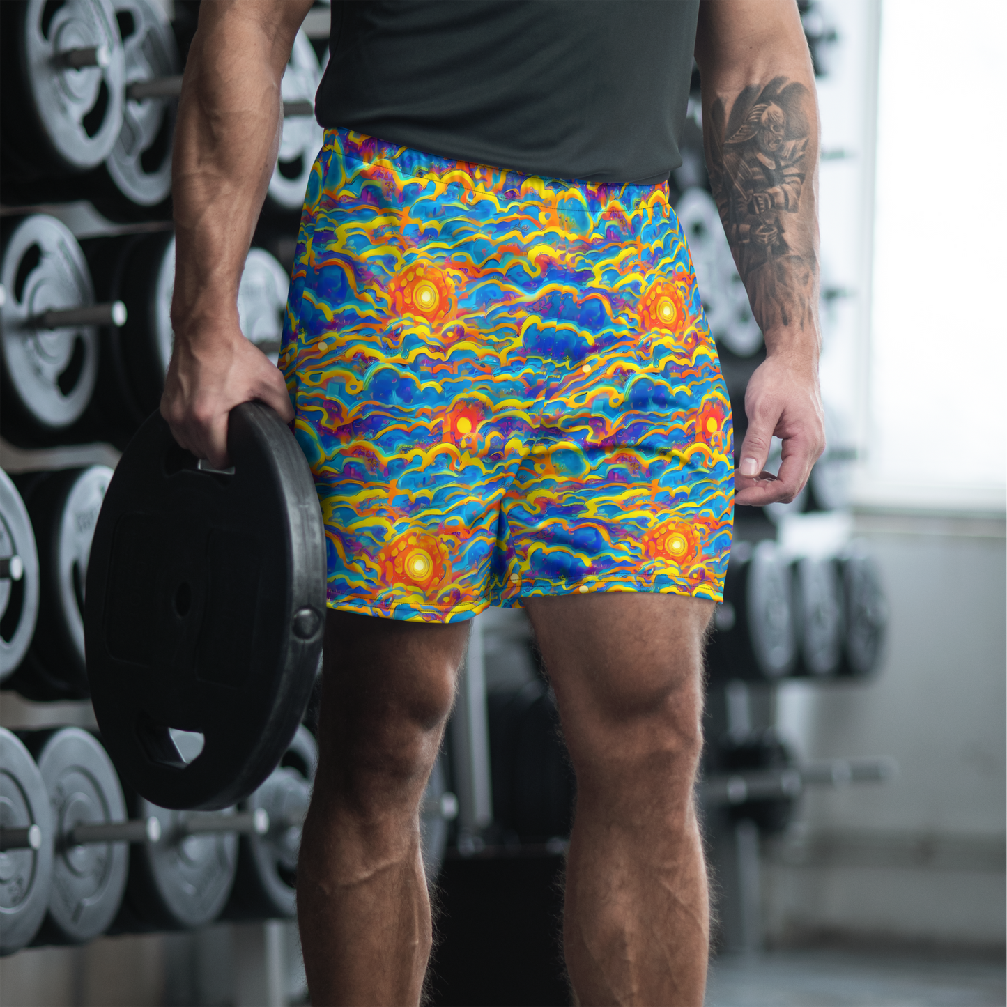 Men's Athletic Shorts - Chroma Ripple