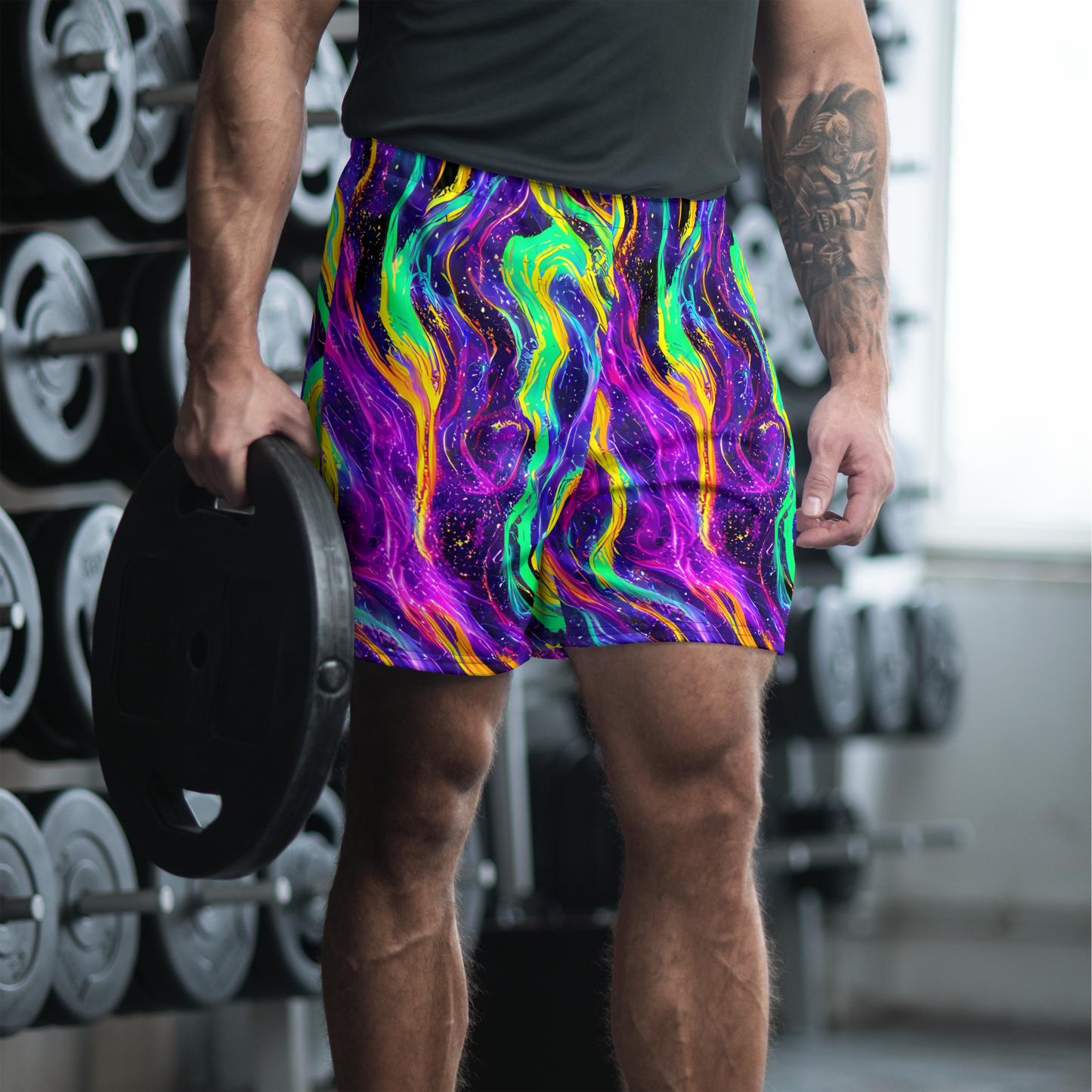 Men's Athletic Shorts - Jackson Swirl