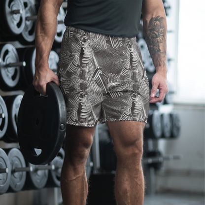 Men's Athletic Shorts - Piranesi's Web