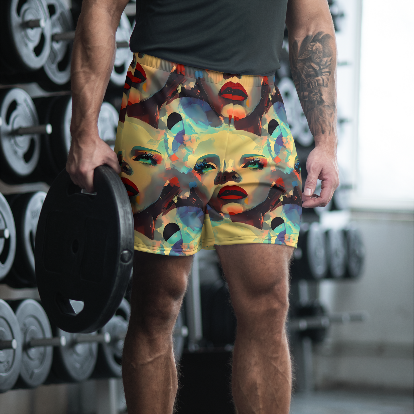 Men's Athletic Shorts - Astral Reflections